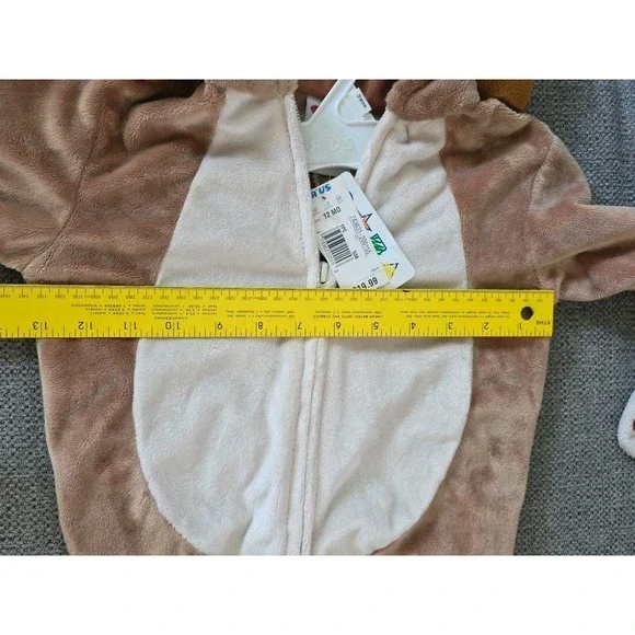 Vtg Miniwear Infant Plush Lion Costume 1 Piece, 12‎ Months ToysRUs NWT - Picture 8 of 9